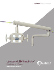 DentalEZ Lámpara LED Simplicity Manual Del Usuario