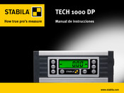 Stabila TECH 1000 DP Manual De Instrucciones