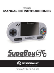 Hyperkin SupaBoy SFC Manual De Instrucciones