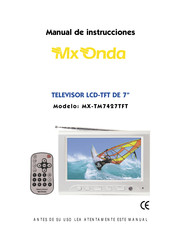 Mx Onda MX-TM7427TFT Manual De Instrucciones