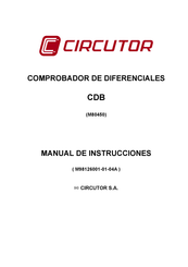 Circutor M80450 Manual De Instrucciones