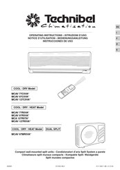 Technibel Climatisation MCAV 97C5VA Serie Instrucciones De Uso