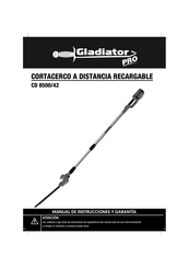 Gladiator PRO CD 8500/42 Manual De Instrucciones Y Garantía