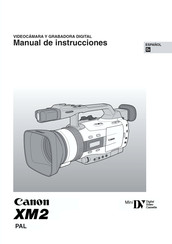 Canon XM2 Manual De Instrucciones