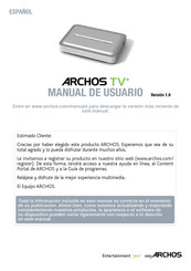 Archos TV+ Manual De Usuario