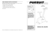 Weslo PURSUIT 695i Manual Del Usuario