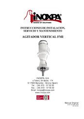 iNOXPA FMI-D-1.4-4150-330 Instrucciones De Instalación, Servicio Y Mantenimiento