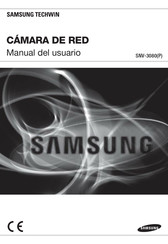 Samsung Techwin SNV-3080 Manual Del Usuario