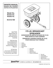 SpeedEPart 45-512-100 Manual Del Usuario