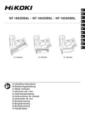 HIKOKI NT 1850DBSL Instrucciones De Manejo