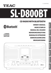 Teac SL-D800BT Manual Del Usuario