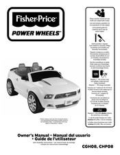 Fisher-Price Power Wheels CGH08 Manual Del Usuario
