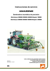 Amazone Centaya 3500 Super 1600 Instrucciones De Servicio