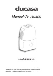 Ducasa DH-ED 16L Manual De Usuario