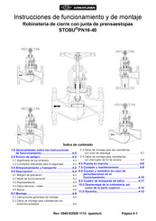 ARI-Armaturen STOBU-DG EN-JS1049 Instrucciones De Funcionamiento