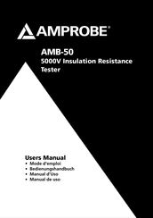 Amprobe AMB-50 Manual De Uso