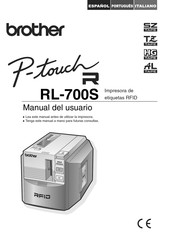 Brother P-touch R RL-700S Manual Del Usuario