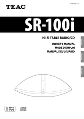 Teac SR-100i Manual Del Usuario