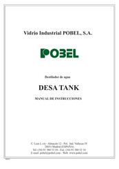 POBEL DESA TANK Manual De Instrucciones