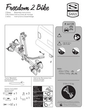 Saris Freedom 2 Bike Instrucciones De Montaje