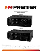 Premier AMP-5708 Manual De Instrucciones