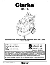 Clarke TFC 400 Instrucciones De Uso