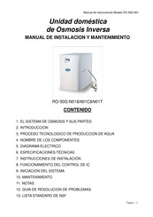 Hidrotek N01T Manual De Instrucciones