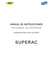 I.VAR. INDUSTRY SUPERAC 580 Manual De Instrucciones