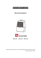 evertin DH-D 20L Manual Del Propietário