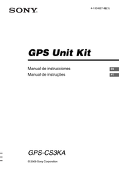 Sony GPS-CS3KA Manual De Instrucciones
