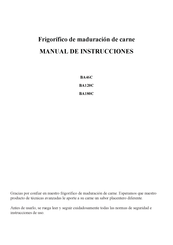 LEBASSI BA120C Manual De Instrucciones