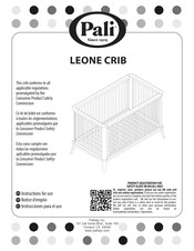 PALI LEONE CRIB Instrucciones Para El Uso