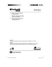 EINHELL Expert TE-TC 620 U Manual De Instrucciones