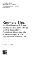 Sears KENMORE ELITE 664.4278 Serie Manual De Uso Y Cuidado