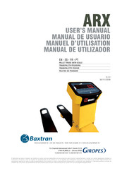 Baxtran ARX Manual De Usuario