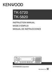 Kenwood TK-5720 Manual De Instrucciones