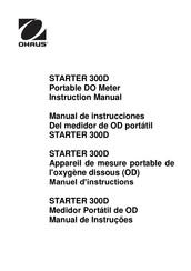 OHAUS STARTER 300D Manual De Instrucciones