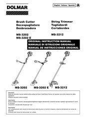 Dolmar MS-3212 Manual De Instrucciones Original