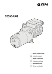 Espa TECNOPLUS Manual De Instrucciones