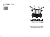 Mondial FD-01 Manual De Instrucciones Y Servicio Técnico