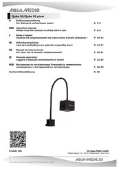 AquaMedic Qube 50 plant Manual De Instrucciones