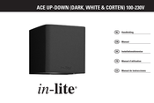 in-lite ACE UP-DOWN Manual De Instrucciones