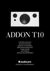 Audio Pro ADDON T10 Manual Del Propietário