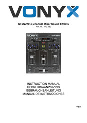 Vonyx STM2270 Manual De Instrucciones