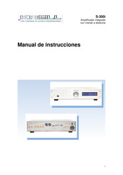 Krell S-300i Manual De Instrucciones