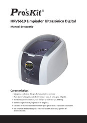 Pro'sKit HRV6610 Manual De Usuario