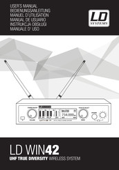 LD Systems WIN 42 BPW 2 Manual De Usuario