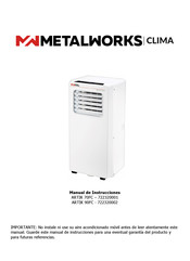 Metalworks ARTIK 70FC Manual De Instrucciones