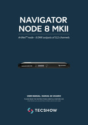 TECshow NAVIGATOR NODE 8 MKII Manual De Usuario