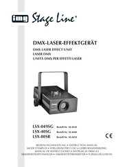IMG STAGELINE LSX-80SR Manual De Instrucciones